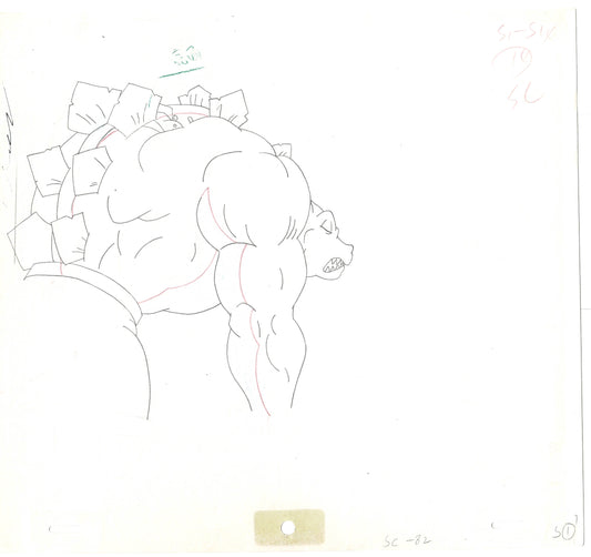 Street Sharks DIC Production Animation Cel Drawing 1994-1997 B-60