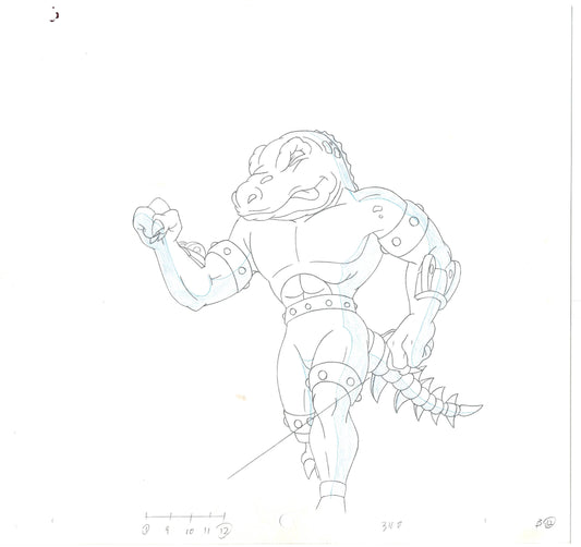 Street Sharks DIC Production Animation Cel Drawing 1994-1997 B-64