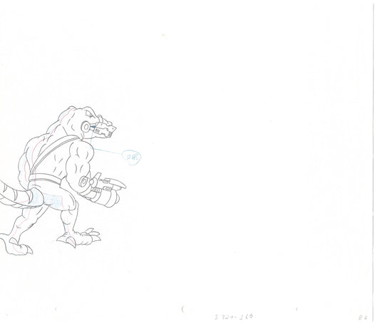 Street Sharks DIC Production Animation Cel Drawing 1994-1997 C-23