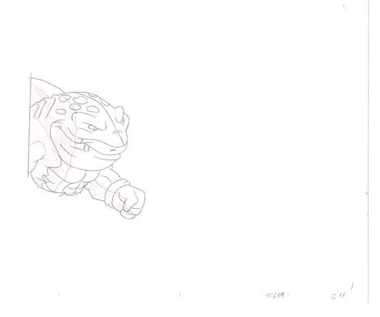 Street Sharks DIC Production Animation Cel Drawing 1994-1997 D-9