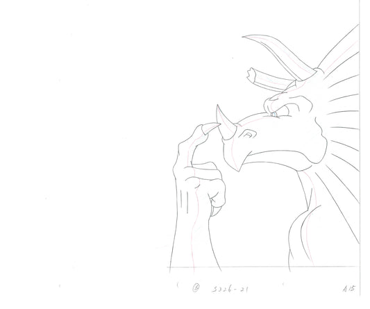 Street Sharks DIC Production Animation Cel Drawing 1994-1997 D-24