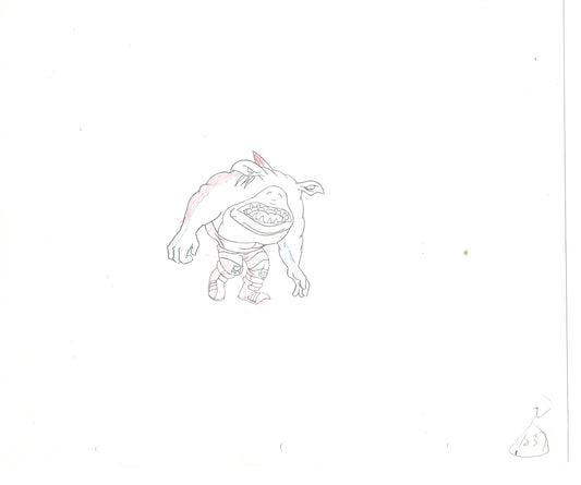 Street Sharks DIC Production Animation Cel Drawing 1994-1997 D-41