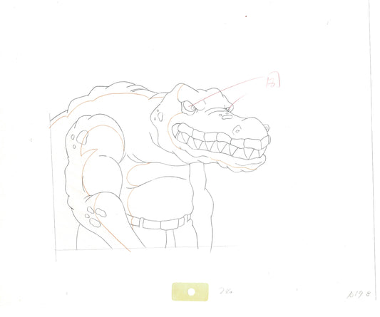 Street Sharks DIC Production Animation Cel Drawing 1994-1997 D-81