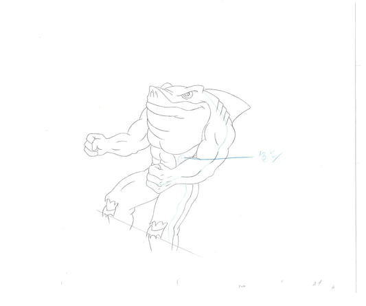 Street Sharks DIC Production Animation Cel Drawing 1994-1997 D-84