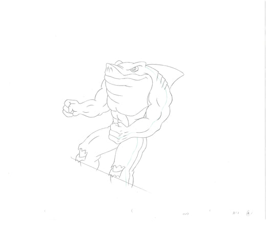 Street Sharks DIC Production Animation Cel Drawing 1994-1997 D-86