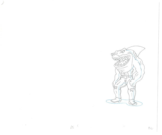 Street Sharks DIC Production Animation Cel Drawing 1994-1997 E-104