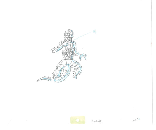 Street Sharks DIC Production Animation Cel Drawing 1994-1997 E-121