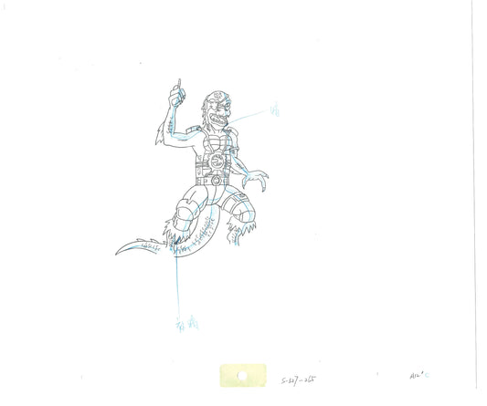 Street Sharks DIC Production Animation Cel Drawing 1994-1997 E-123