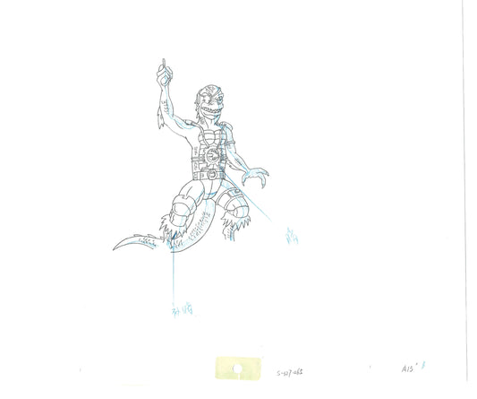 Street Sharks DIC Production Animation Cel Drawing 1994-1997 E-124