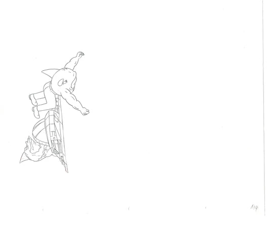 Street Sharks DIC Production Animation Cel Drawing 1994-1997 E-146