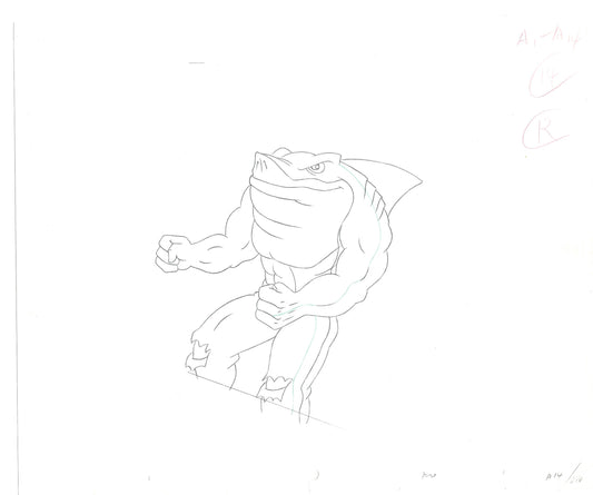 Street Sharks DIC Production Animation Cel Drawing 1994-1997 E-148