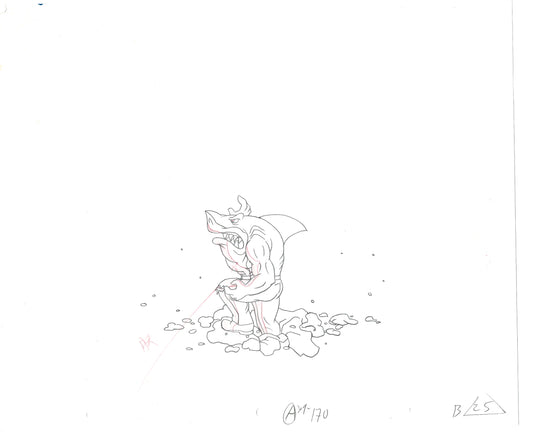 Street Sharks DIC Production Animation Cel Drawing 1994-1997 E-151