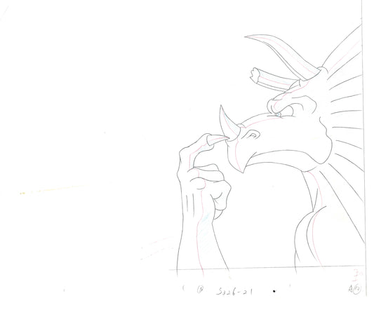 Street Sharks DIC Production Animation Cel Drawing 1994-1997 E-152