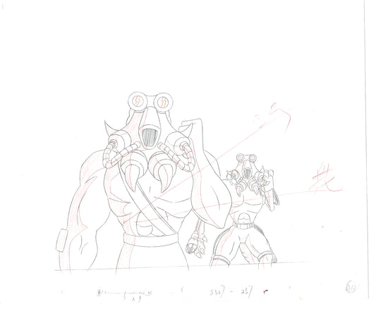 Street Sharks DIC Production Animation Cel Drawing 1994-1997 E-156