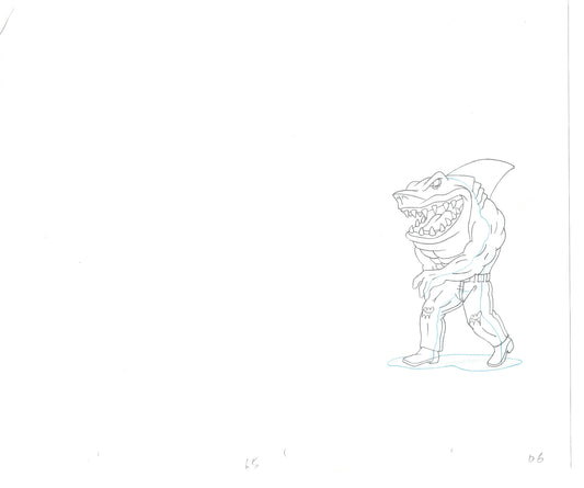 Street Sharks DIC Production Animation Cel Drawing 1994-1997 E-172