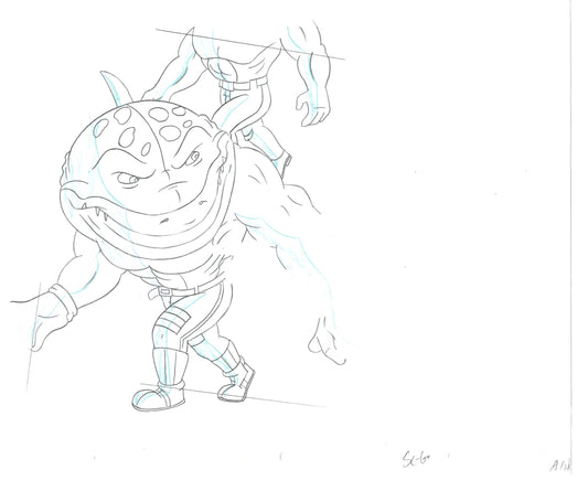 Street Sharks DIC Production Animation Cel Drawing 1994-1997 E-176