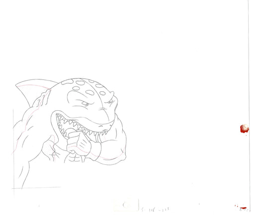 Street Sharks DIC Production Animation Cel Drawing 1994-1997 E-182