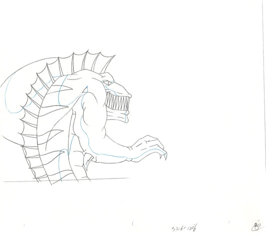 Street Sharks DIC Production Animation Cel Drawing 1994-1997 A-21