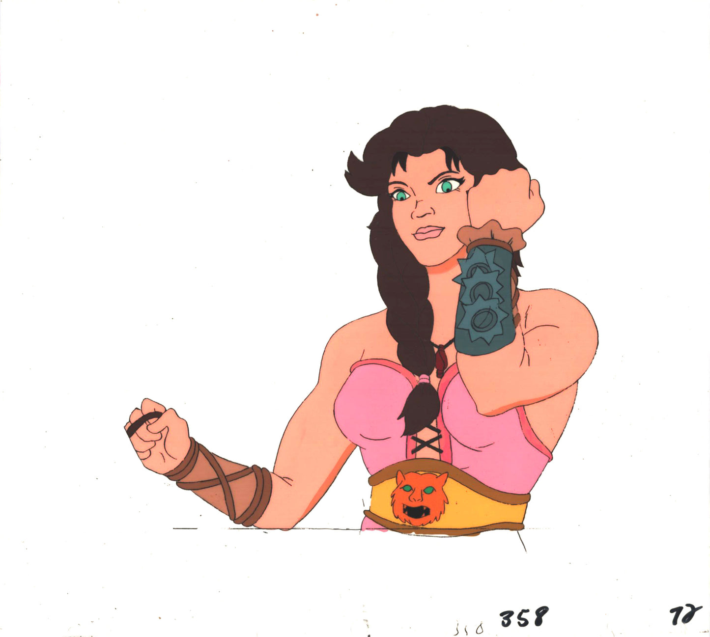 Conan The Adventurer Cartoon Production Animation Cel Sunbow Howard 1992-93 C-T2