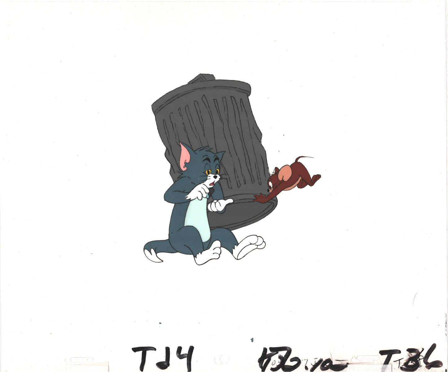 Tom & Jerry Cartoon Production Animation Cel (s) and Drawing (s) Anime Filmation 1980-82 C-t36
