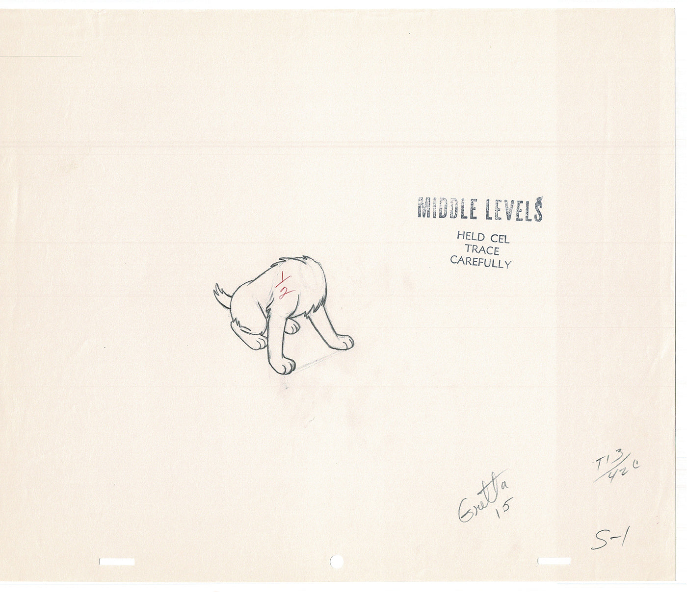 Tintin Adventures of Cartoon Animation Cel Drawings Lot of 2 Herge 1957 to 1964 G-13