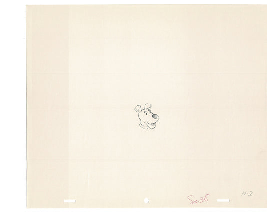 Tintin Adventures of Cartoon Animation Cel Drawing Herge 1957 to 1964 F-06