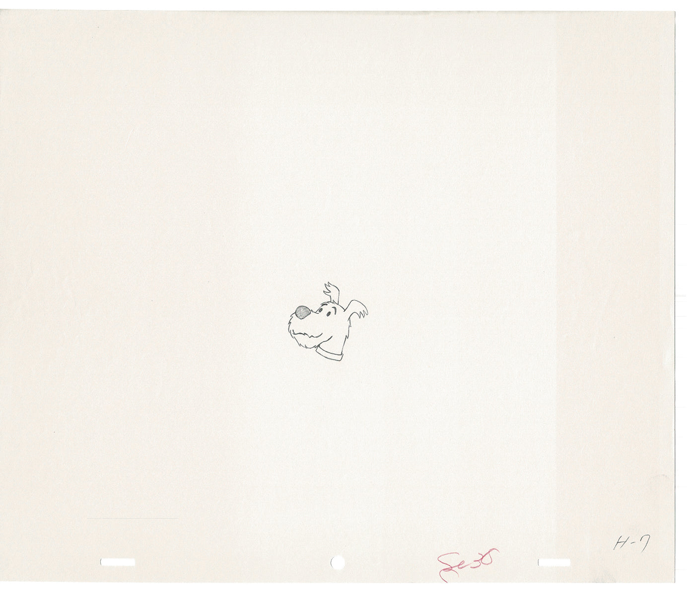 Tintin Adventures of Cartoon Animation Cel Drawing Herge 1957 to 1964 E16