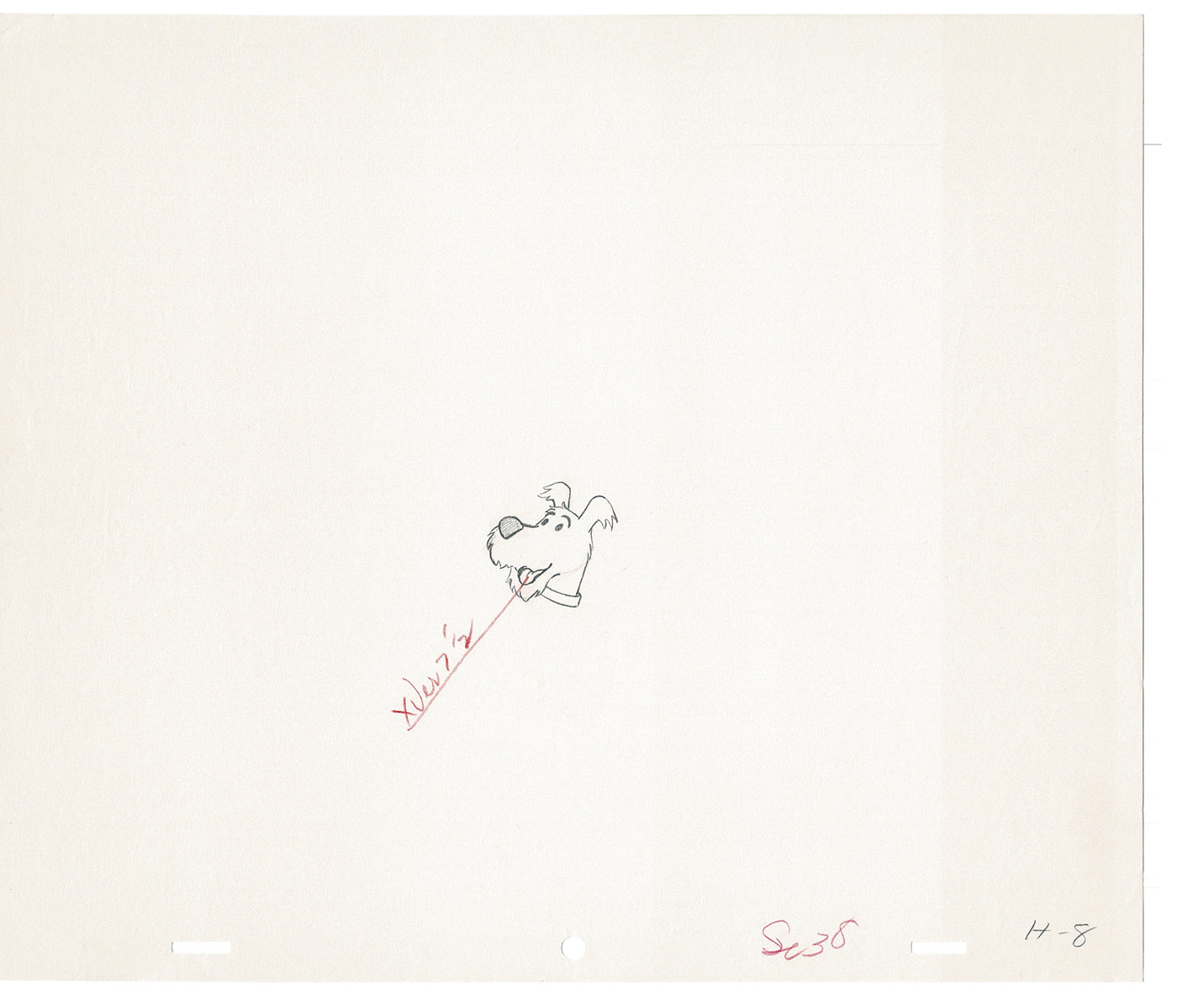 Tintin Adventures of Cartoon Animation Cel Drawing Herge 1957 to 1964 E19