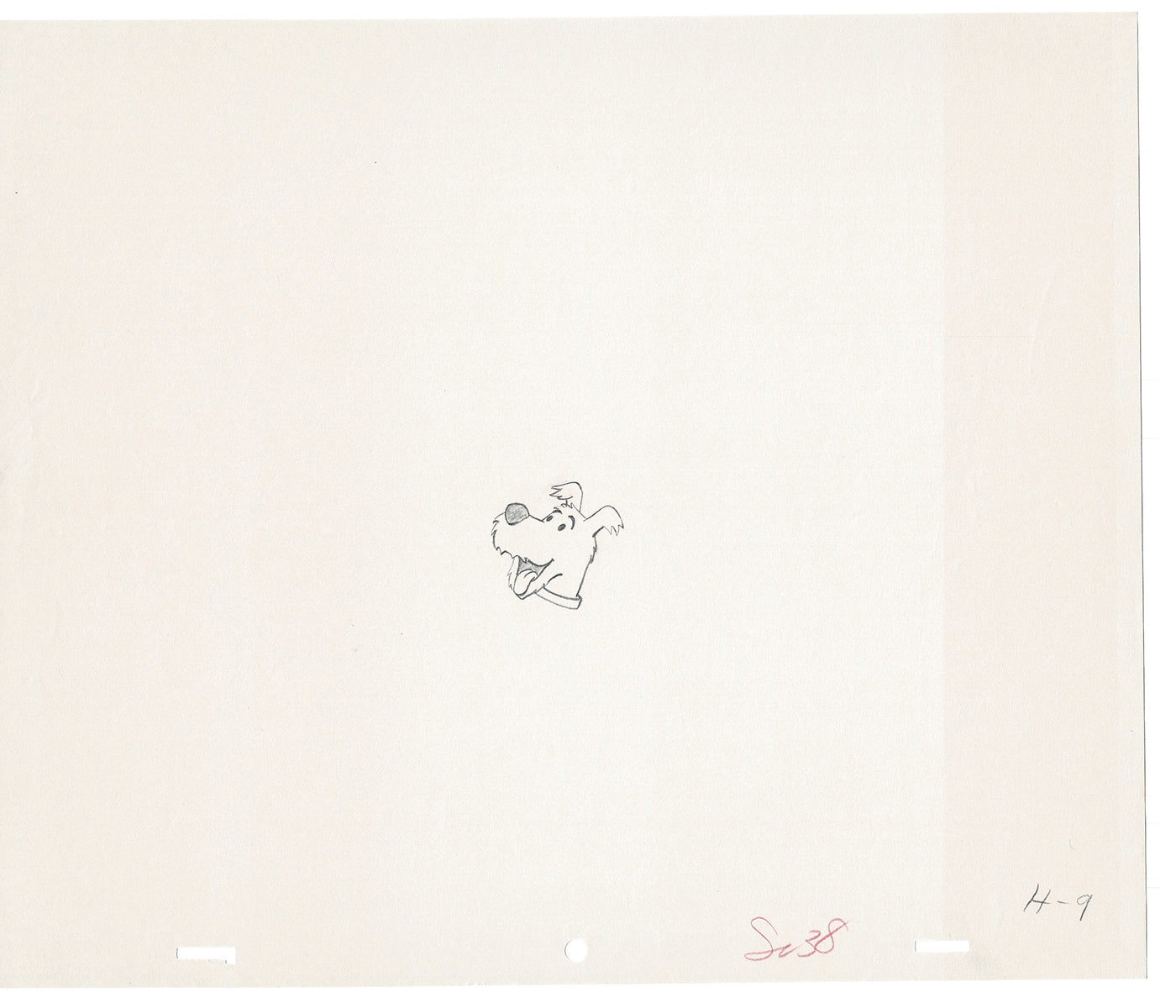 Tintin Adventures of Cartoon Animation Cel Drawing Herge 1957 to 1964 E20