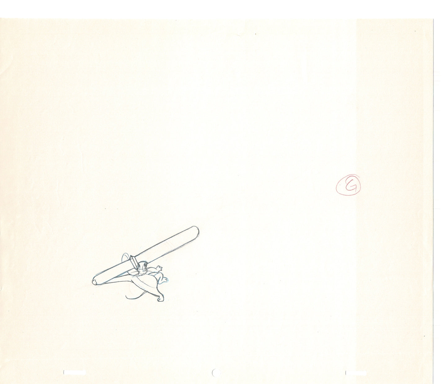 Tom & Jerry 2 LOT of Cartoon Animation Cel Drawings Anime Prop from Filmation 1980-82 JD-07