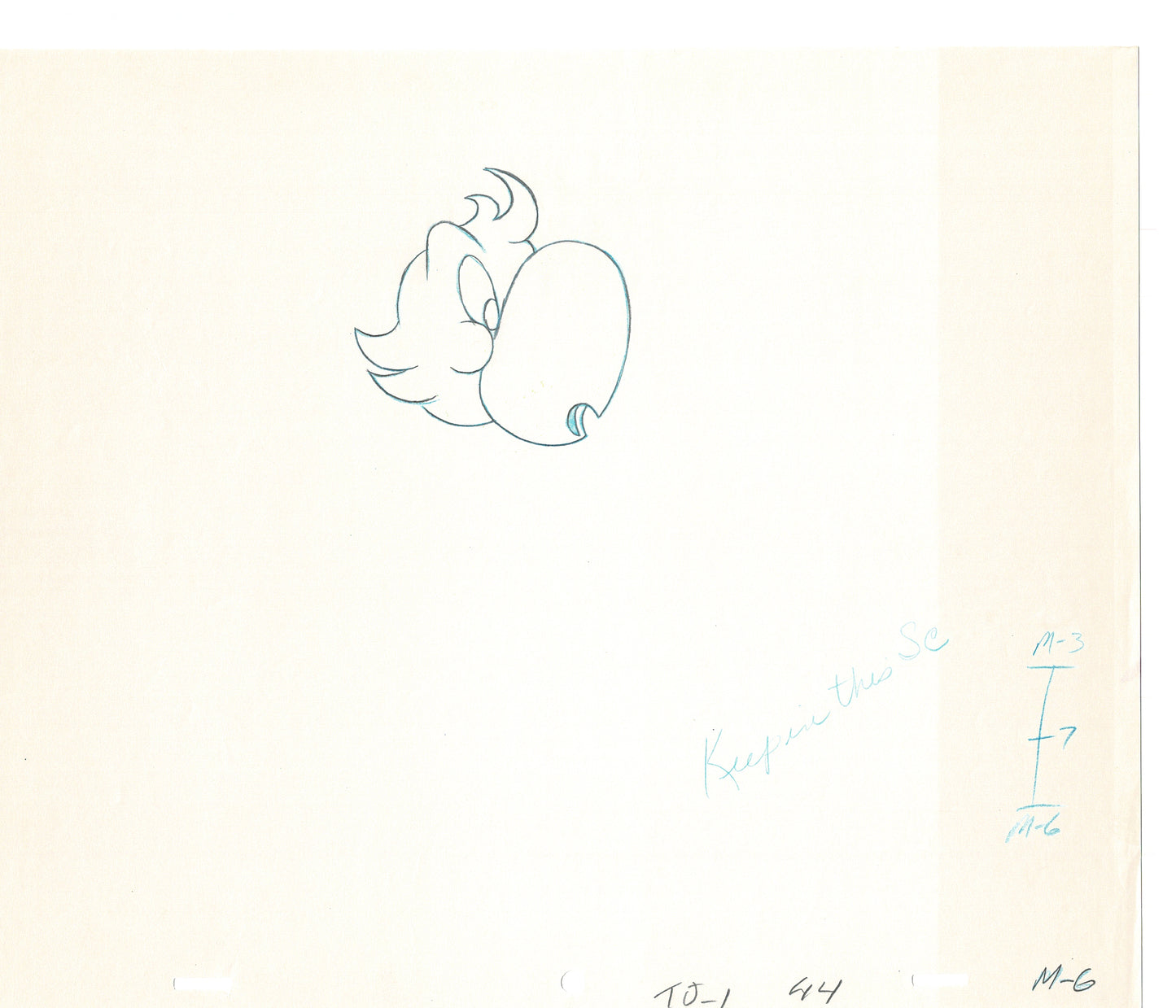 Tom & Jerry 2 LOT of Cartoon Animation Cel Drawings Anime Prop from Filmation 1980-82 OD-09