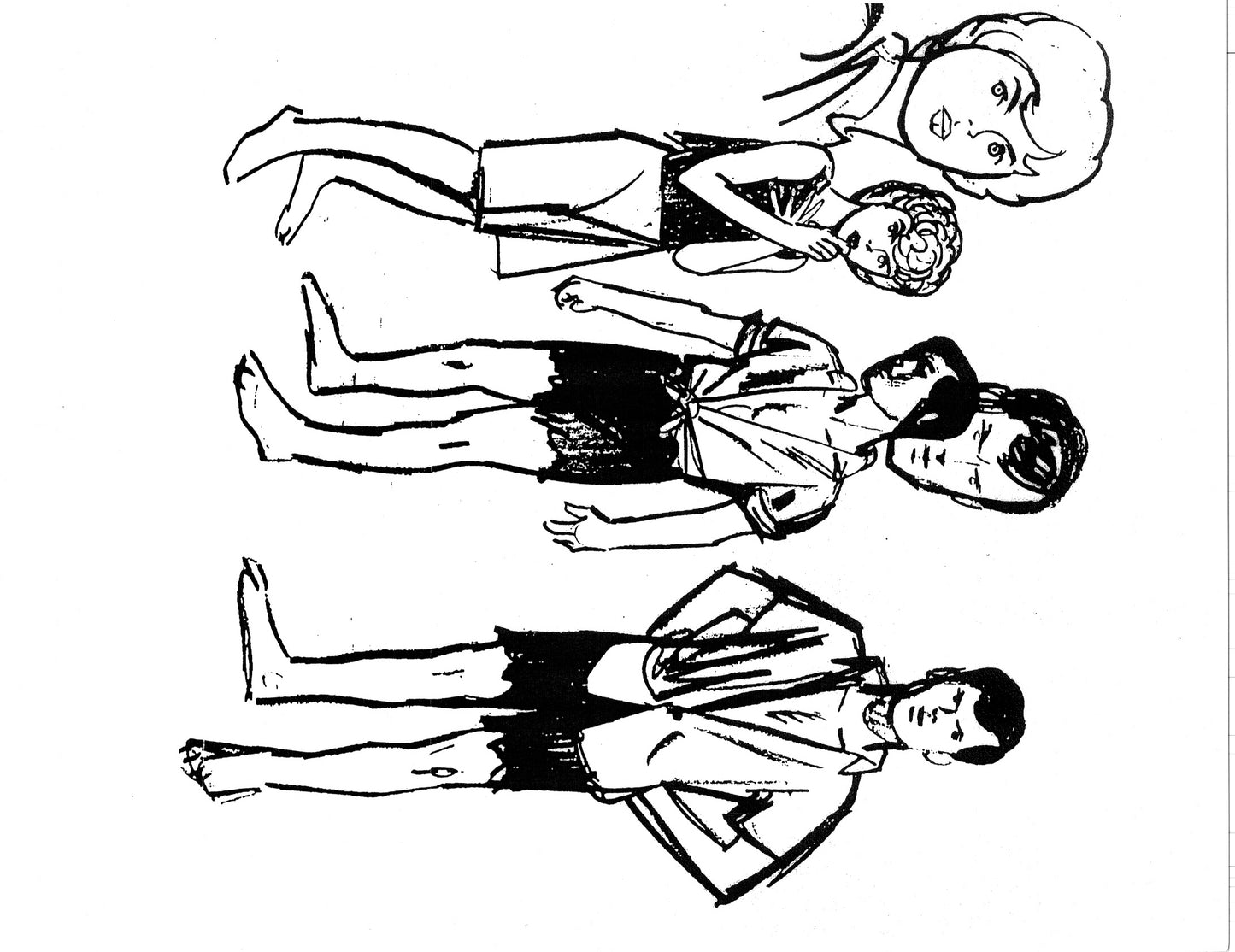 Alex Toth Micro-venture and Jabberjaw Model Sheet Copy Lot of 13 pages of the Cartoon by Hanna Barbera