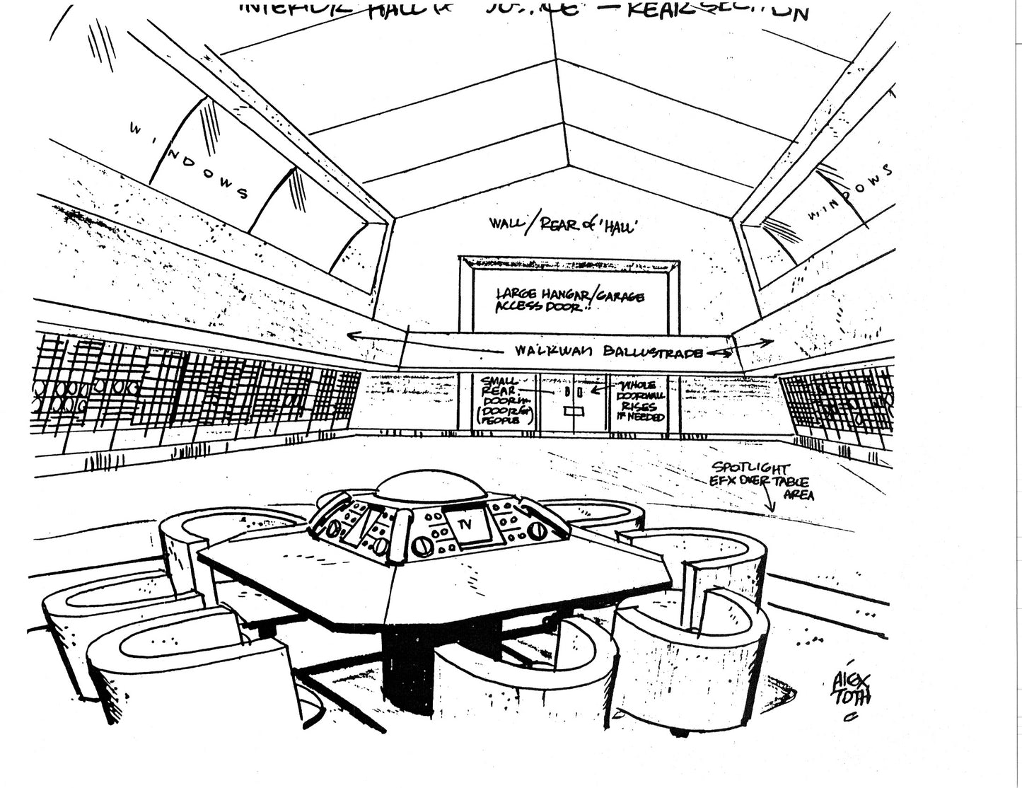 Alex Toth Micro-venture and Jabberjaw Model Sheet Copy Lot of 13 pages of the Cartoon by Hanna Barbera