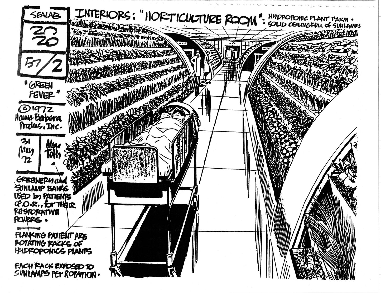 Alex Toth Sealab 2020 Model Sheet Copy Lot of 39 pages of the Cartoon by Hanna Barbera
