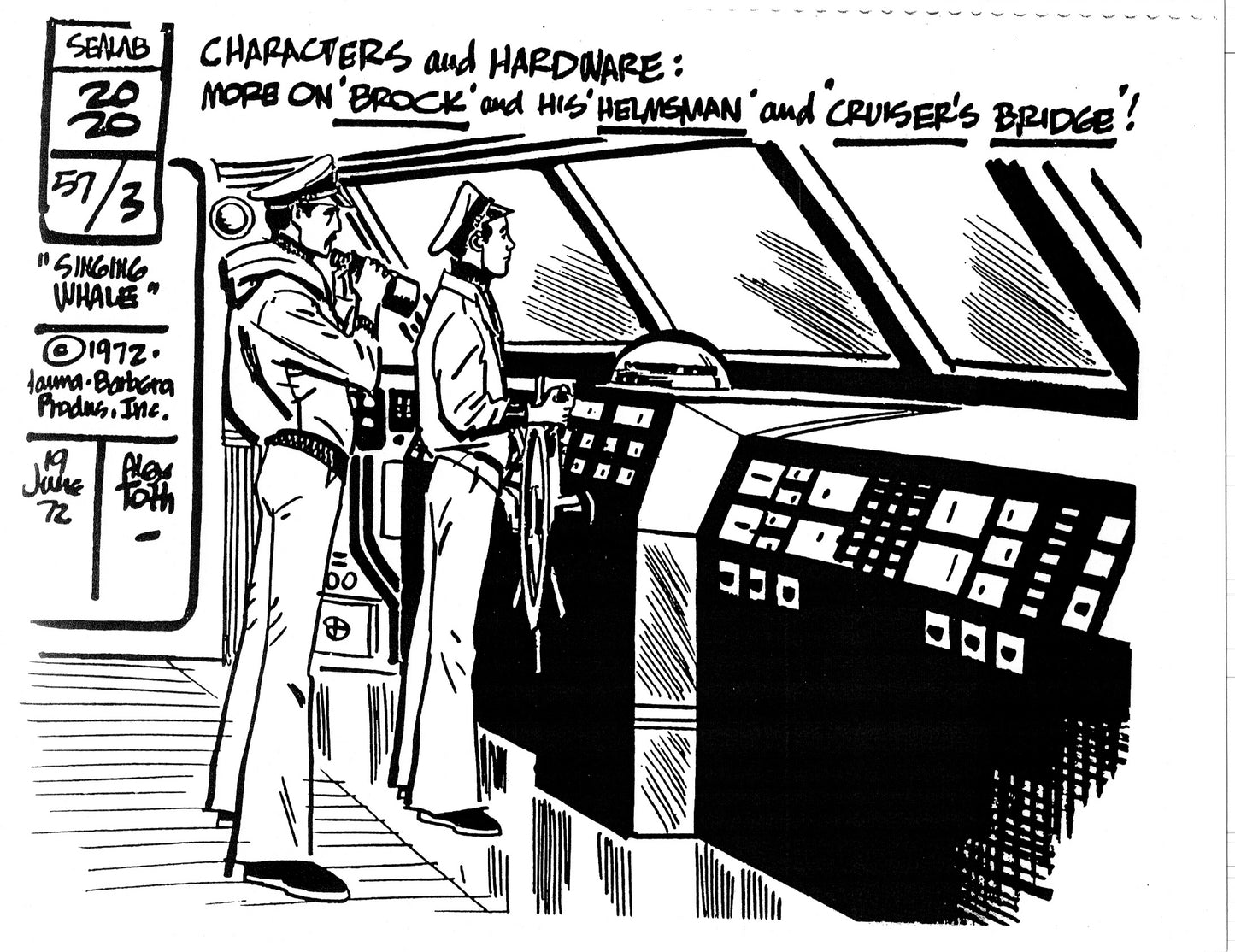 Alex Toth Sealab 2020 Model Sheet Copy Lot of 39 pages of the Cartoon by Hanna Barbera