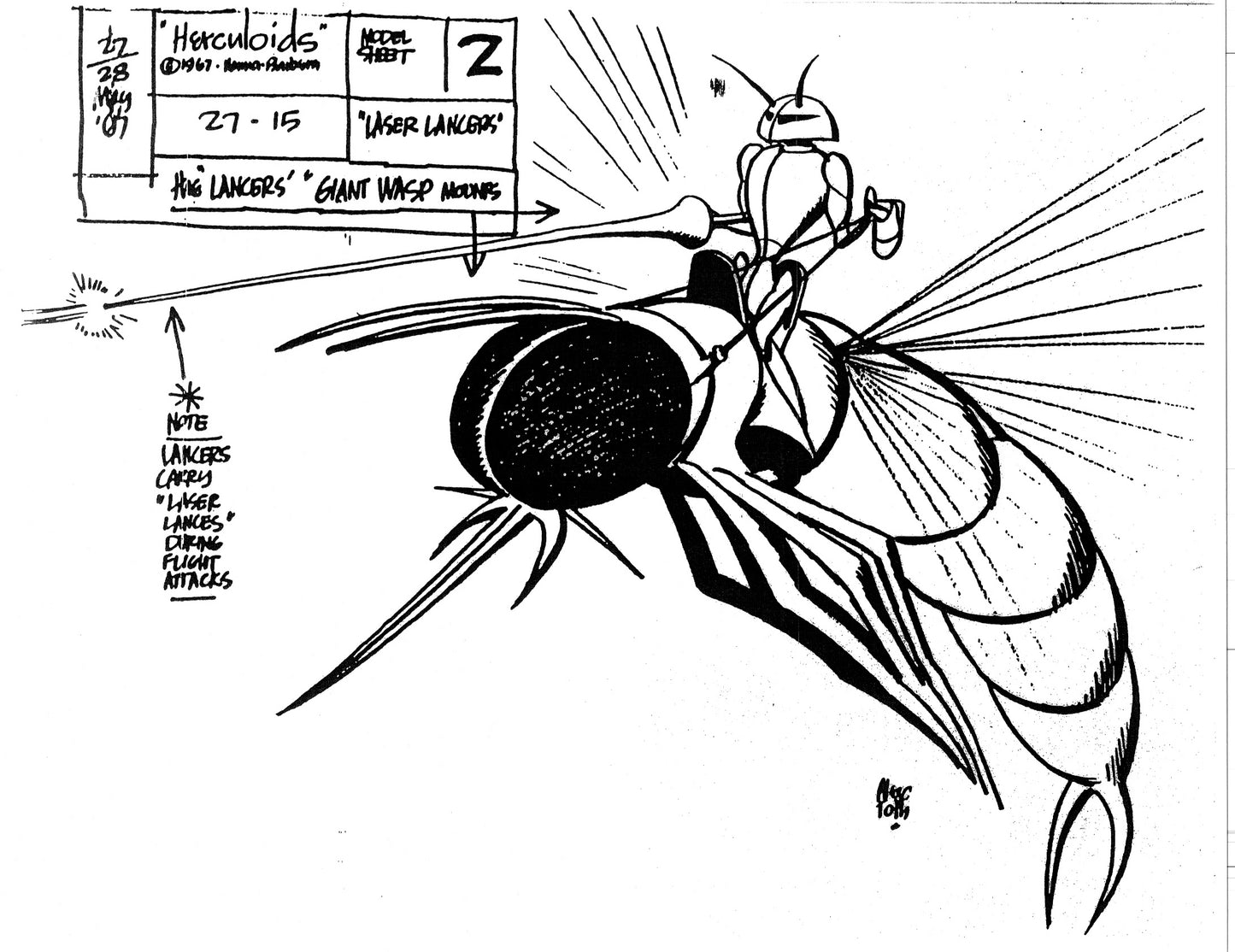 Alex Toth Herculoids Model Sheet Copy Lot 34 pages 1967 Cartoon Hanna Barbera