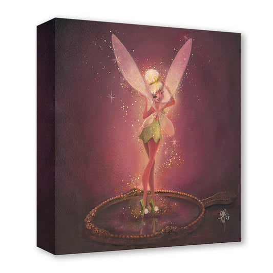 Tinker Bell from Peter Pan Walt Disney Fine Art Liana Hee Limited Edition of 1500 Treasures on Canvas Print TOC "Twinkle Tink"