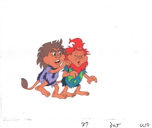 Star Wars: Ewoks Original Production Animation Cel and Drawing from Lucasfilm D-U10