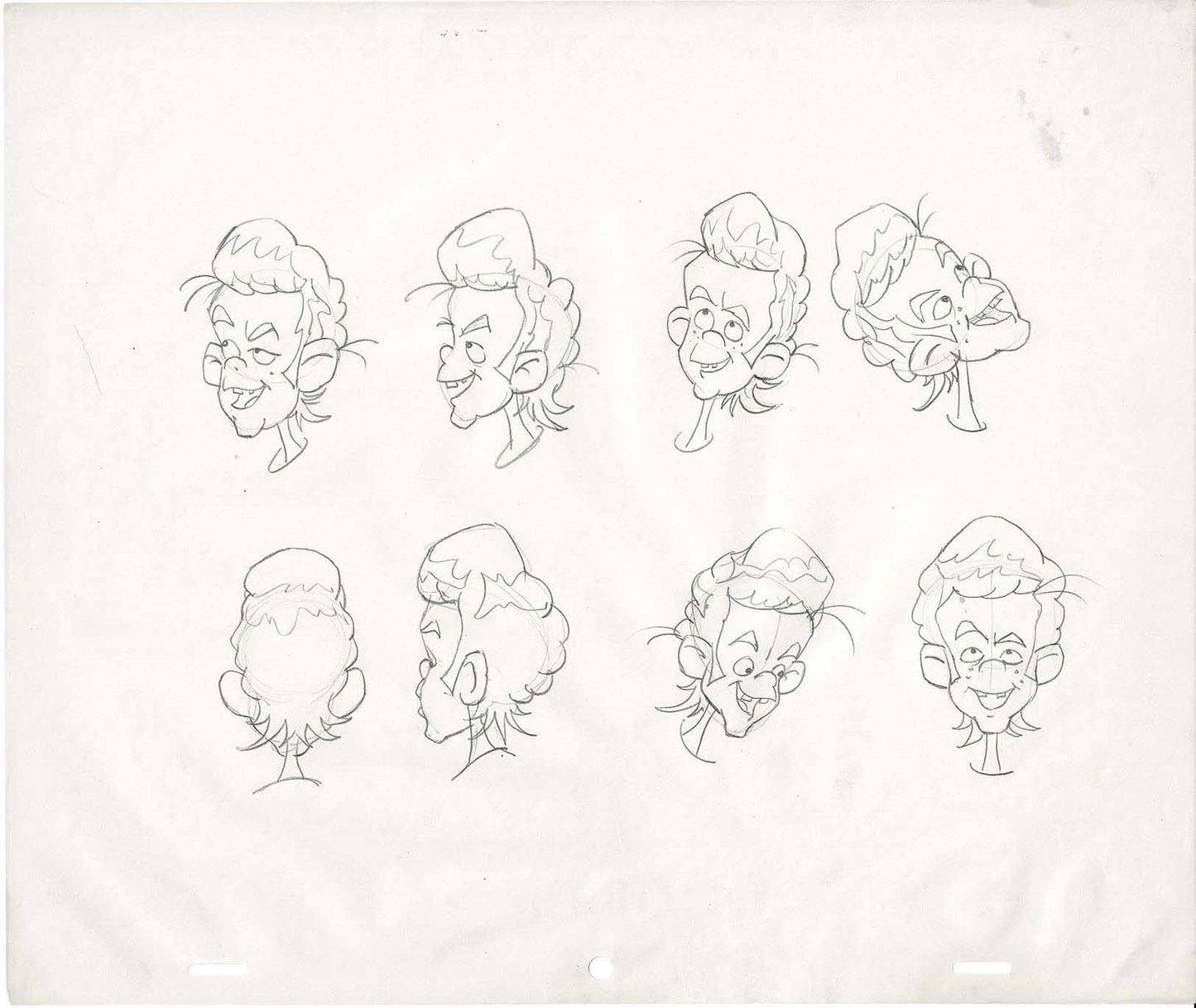 GREASE Cartoon Production Animation Character/Model Drawing from Ralph Bakshi A-33