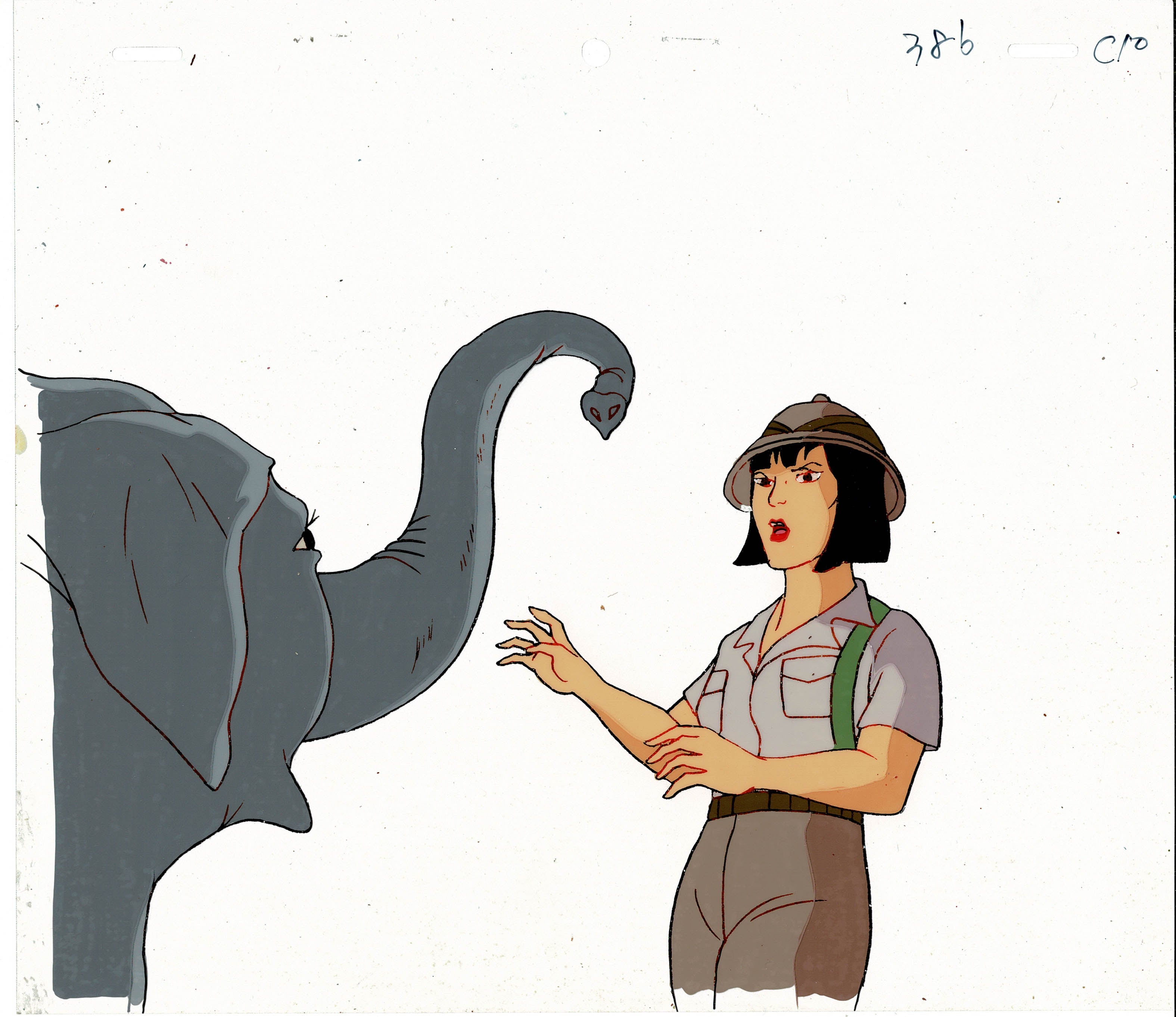 Rambo Original Production Animation Cel from Ruby Spears 1986 u-4 ...