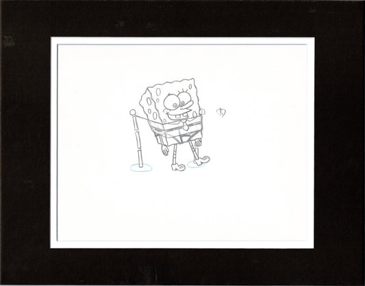 Spongebob Squarepants Production Animation Cel Drawing Nickelodeon 1999-2014 A-7