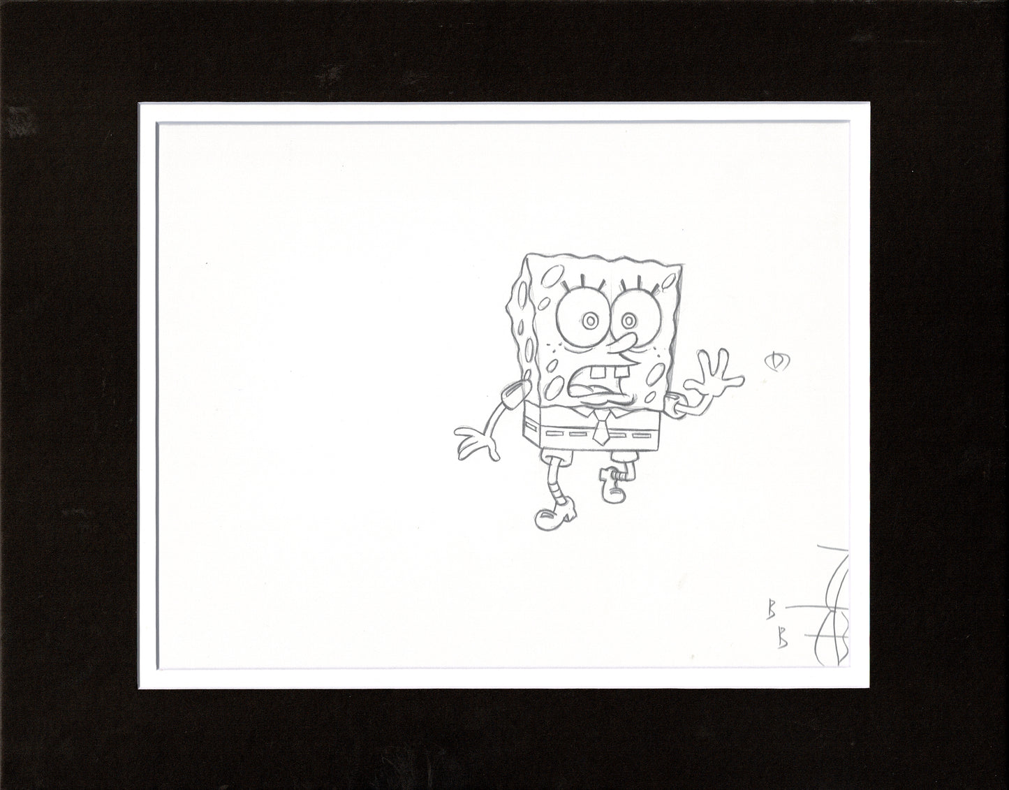 Spongebob Squarepants Production Animation Cel Drawing Nickelodeon 1999-2014 A-8