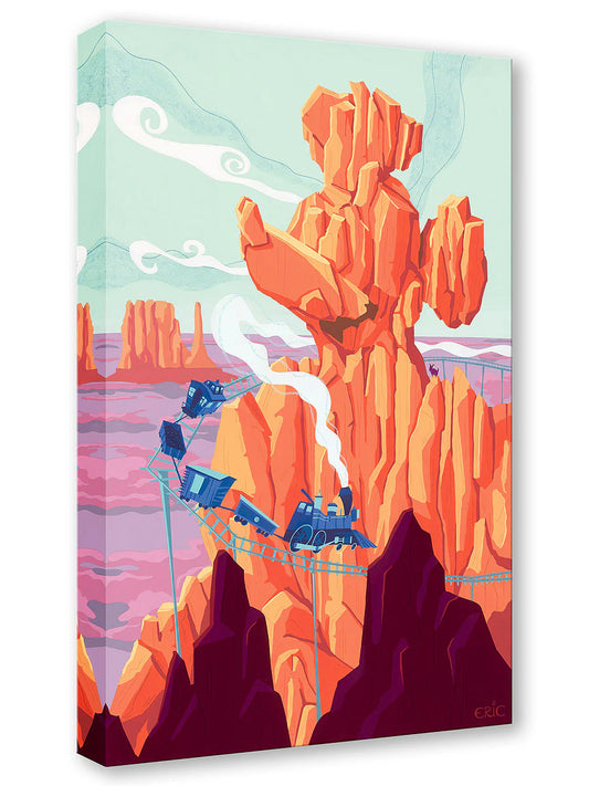 Mickey Mouse Walt Disney Fine Art Eric Doggett Limited Edition of 1500 Treasures on Canvas Print TOC Valley of the Mouse