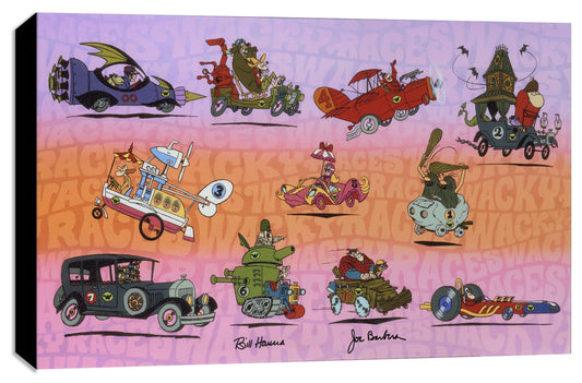 Dastardly Muttley Hanna Barbera Warner Brothers Mighty Mini Gallery-Wrapped Limited Edition of 1500 Canvas Print The Wacky Races