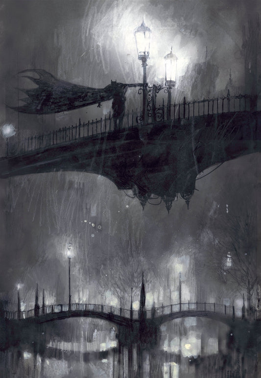 Batman Sienkiewicz SIGNED When the Knight Comes NYCC 2025 Paper Print Limited Edition of 15 - Printers Proof Edition