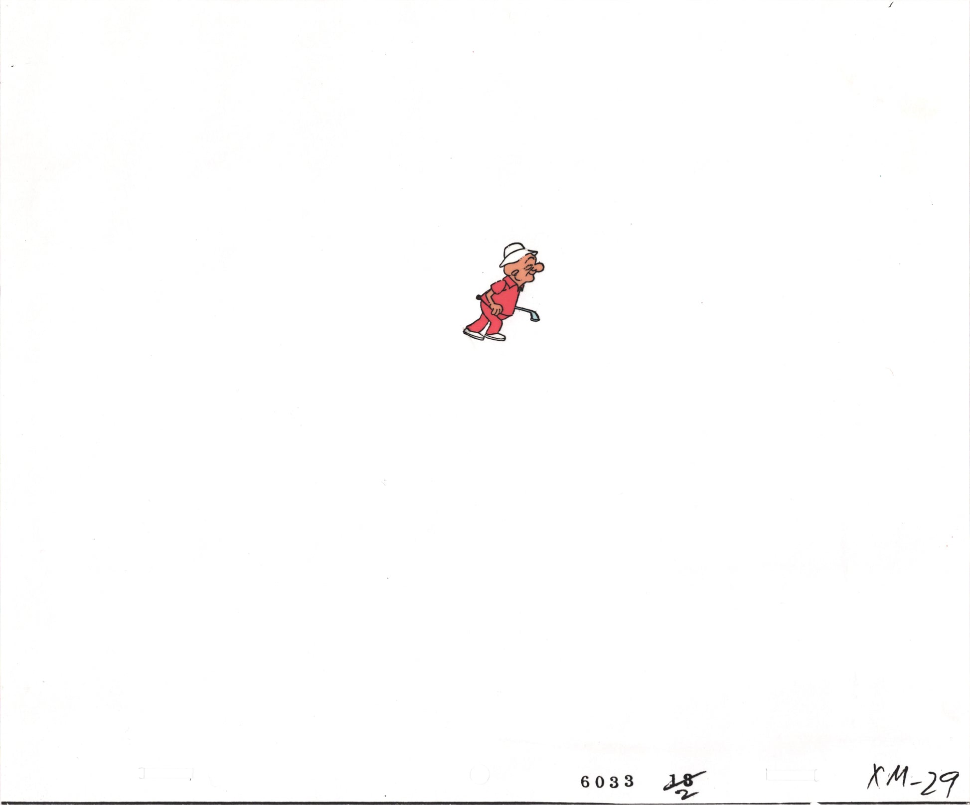 Mr Magoo Original Cartoon Production Animation Art Cel and Copy Drawin ...