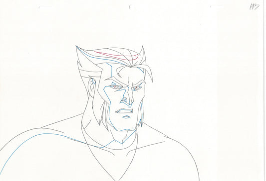Wolverine and the X-Men Production Animation Cel Drawing Marvel 2009 B01