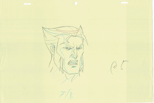 Wolverine and the X-Men Production Animation Cel Drawing Marvel 2009 B03
