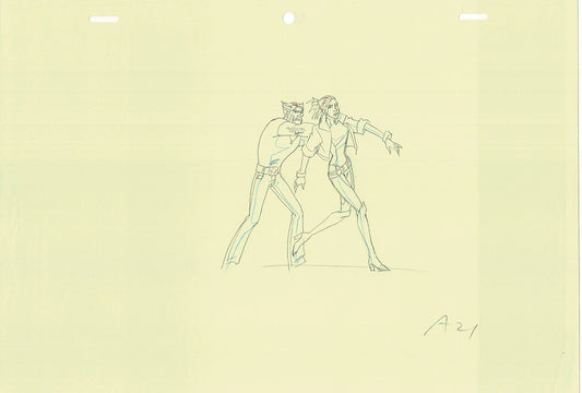 Wolverine and the X-Men Production Animation Cel Drawing Marvel 2009 B16