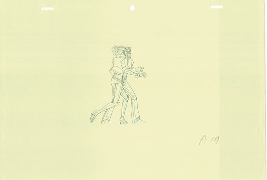 Wolverine and the X-Men Production Animation Cel Drawing Marvel 2009 B17